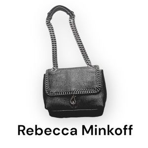 •Rebecca Minkoff• Leather Shoulder Chain Strap Purse